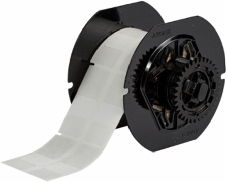 Rotating Vinyl Wire Labels 1.75 in H x 1 in W Vinyl White/Translucent 250 /RL