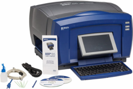 Industrial Sign and Label Printer 10 Inch Max Width, Color Touch Screen, 12 in H x 18.25 in W x 20 in D