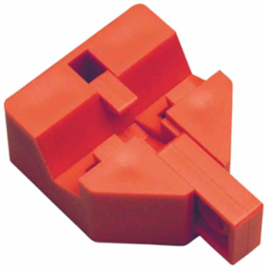 Circuit Breaker Switch Lockout 0.8 Inch H x 1.87 Inch W x 2.6 Inch D Polycarbonate Red