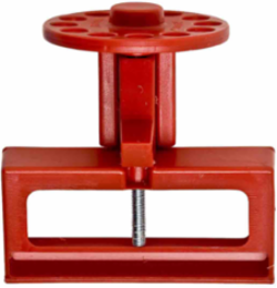 3-Phase Breaker Lockout Device - 4 Inch Depth, 3 Inch Width, Polycarbonate Material