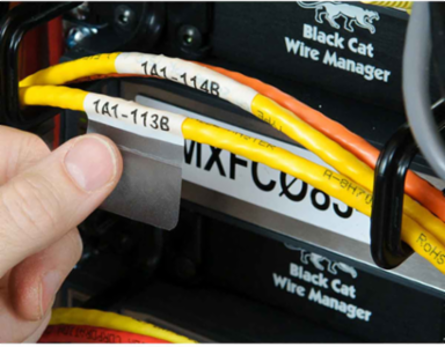 LABEL, 4 IN H X 1.5 IN W