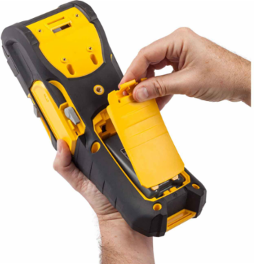 BMP®61 Battery Cover, Yellow Compatible with BMP®61 Label Printer