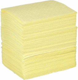 BASIC Chemical Absorbent Pads, 15" x 17", Light Weight, Absorbency 34 gal