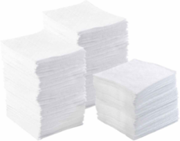 BASIC Oil Only Absorbent Pads, 15 Inch x 17 Inch, Light Weight, Absorbency 17 gal