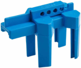 Small Ball Valve Lockout Device, Blue Pipe Diameter Range: 1/2 to 2-1/2 in