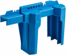 Large Ball Valve Lockout Device, Blue Pipe Diameter Range: 2 to 8 in