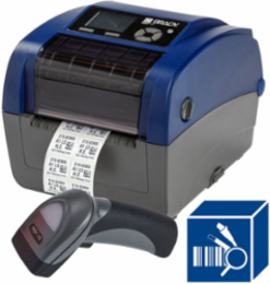 Workstation Scan and Print Basic Kit with BBP12 Printer & CR1500 Scanner