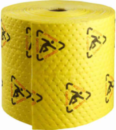 BrightSorb Chemical Absorbent Roll, 5 Inch x 150 Inch, Absorbency 20 gal, Medium Weight