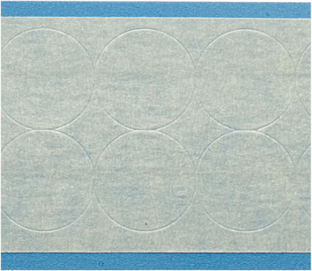 Circular masking tape dots Paper 0.750 in Dia Beige 25 Pk