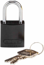 ABUS Compact Aluminum Padlock - 6-Pin Cylinder, 1 in. Shackle Clearance