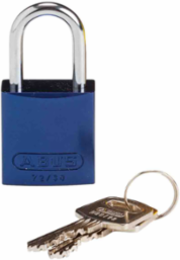 ABUS Compact Aluminum Padlock - 6-Pin Cylinder, 1 in. Shackle Clearance