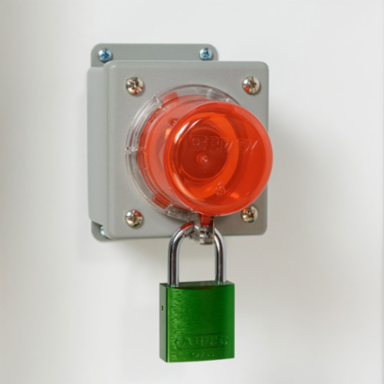 ABUS Compact Aluminum Padlock - 6-Pin Cylinder, 1 in. Shackle Clearance