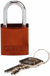 ABUS Compact Aluminum Padlock - 6-Pin Cylinder, 1 in. Shackle Clearance
