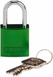 ABUS Compact Aluminum Padlock - 6-Pin Cylinder, 1 in. Shackle Clearance