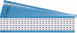 Wire Marker Card Combination Pack - Repositionable Vinyl Cloth, Legend 101 to 125