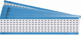 Wire Marker Card Combination Pack - Repositionable Vinyl Cloth, Legend 151 to 175