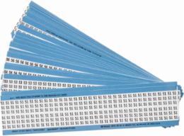 Wire Marker Card Combination Pack - Repositionable Vinyl Cloth, Legend 51 to 75
