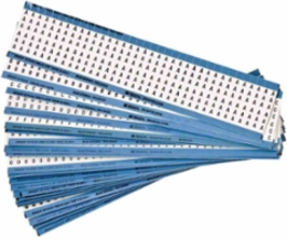 Wire Marker Card Combination Pack - Repositionable Vinyl Cloth, Legend A to Z