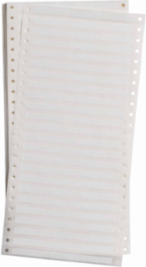 DATAB Matte Polyester Labels, 0.3" H x 0.3" W, Pack of 10000 Labels