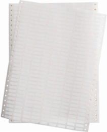 DATAB Matte Polyester Labels, 0.25" H x 0.75" W, Pack of 10000 Labels, Polyester