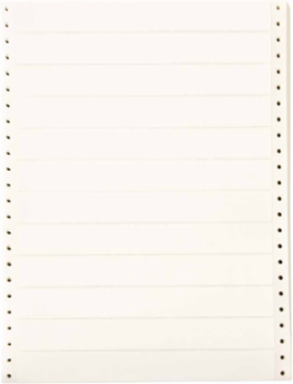 DATAB Series Coated Cloth Labels with Permanent Adhesive, 0.937" H x 0.8" W, Pack of 10000 Labels