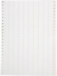 DATAB Matte Polyester Labels, 0.2" H x 0.65" W, Pack of 10000 Labels