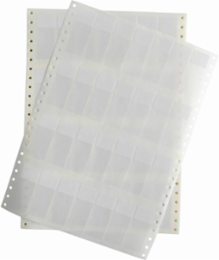 DATAB Series Self-Laminating Vinyl Labels, 2.5" H x 1" W, Pack of 1000 Labels