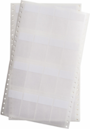 DATAB Series Self-Laminating Vinyl Labels, 2.5" H x 1.5" W, Pack of 2500 Labels