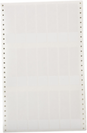 DATAB Series Self-Laminating Vinyl Labels, 4" H x 1.000" W, Pack of 2500 Labels