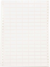 DATAB Matte Polyester Labels, 0.5" H x 1" W, Pack of 10000 Labels