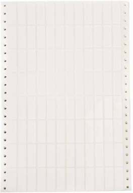 DATAB Series Coated Cloth Labels with Permanent Adhesive, 1.437" H x 0.5" W, Pack of 10000 Labels