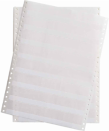 DATAB Series Self-Laminating Vinyl Labels, 1.437" H x 0.5" W, Pack of 1000 Labels