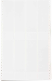 DATAB Series Self-Laminating Vinyl Labels, 1.437" H x 1" W, Pack of 1000 Labels