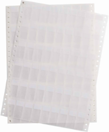 DATAB Series Self-Laminating Vinyl Labels, 1.750" H x 0.75" W, Pack of 1000 Labels