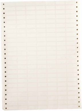 DATAB Matte Polyester Labels, 0.375" H x 1" W, Pack of 10000 Labels