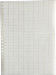 DATAB Matte Polyester Labels, 0.2" H x 0.65" W, Pack of 10000 Labels, White