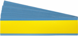 Die Cut Inspection Arrows 0.125 in H x 0.25 in W Cloth Yellow 25 Cards/Pk