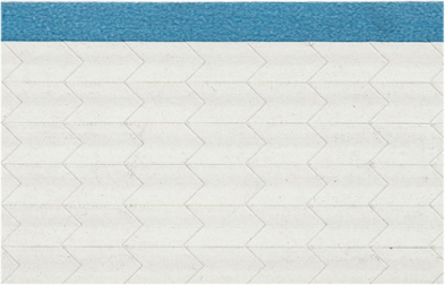 Die Cut Inspection Arrows 0.187 in H x 0.375 in W Cloth White 25 Cards/Pk