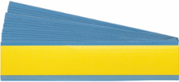 Die Cut Inspection Arrows 0.187 in H x 0.375 in W Cloth Yellow 25 Cards/Pk