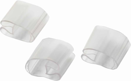 Label Holder, 0.59" W, Pack of 500 Each