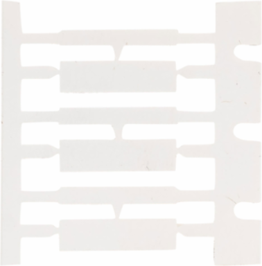 DuraSleeve Series Polypropylene Wire Marker Inserts and Carriers, REJECTED BY: DATE: Write-on Inspection Labels, 0.163" H x 0.591" W, Roll of 2500 Labels, White