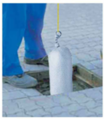 ENV® Oil Only Absorbent Booms, 8" x 10', Absorbency Capacity 65 gal