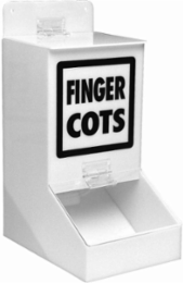 Finger Cot Dispenser, 13.0" H x 6.0" W x 8.0" D