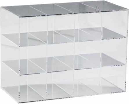 Safety Glasses Dispenser, 12 Pair Capacity Without Doors