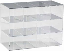 Safety Glasses Dispenser, 12 Pair Capacity Without Doors