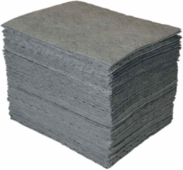 Universal Absorbent Pads - Heavy Weight, 15" x 19", Absorbency Capacity 28 gal