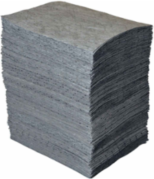 Universal Absorbent Pads - Light Weight, 15"x 19", Absorbency Capacity 44 gal