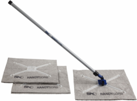 HandySorb Mop System with 6-Ft Handle & 1.5 Gal Absorbency Capacity