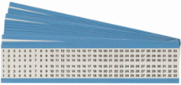Consecutive Numbers Wire Markers, 1 to 33