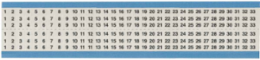 Consecutive Numbers Scored Wire Marker Card, 1 to 33